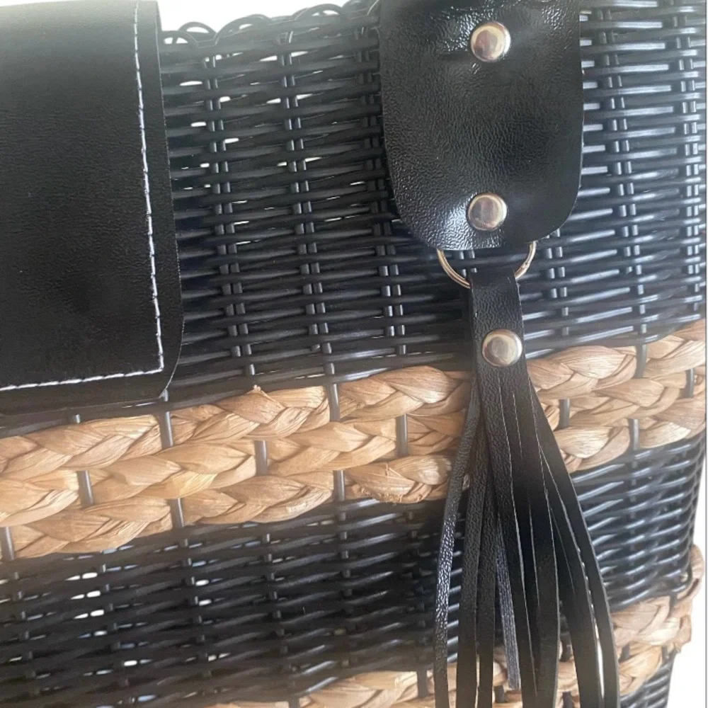 Handmade Woven Tote Basket
